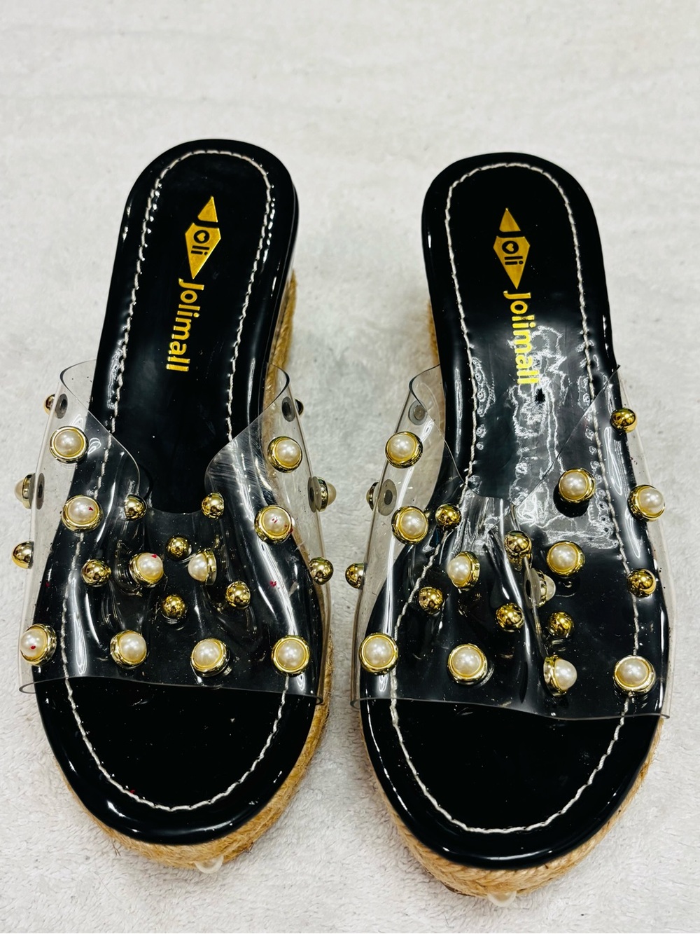 Brand New Wedges by Jolimall - Size 5 - wedge height 2.5 inches - box 10